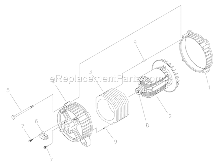 Page A Diagram and Parts List for 030380-0  Briggs and Stratton Generator